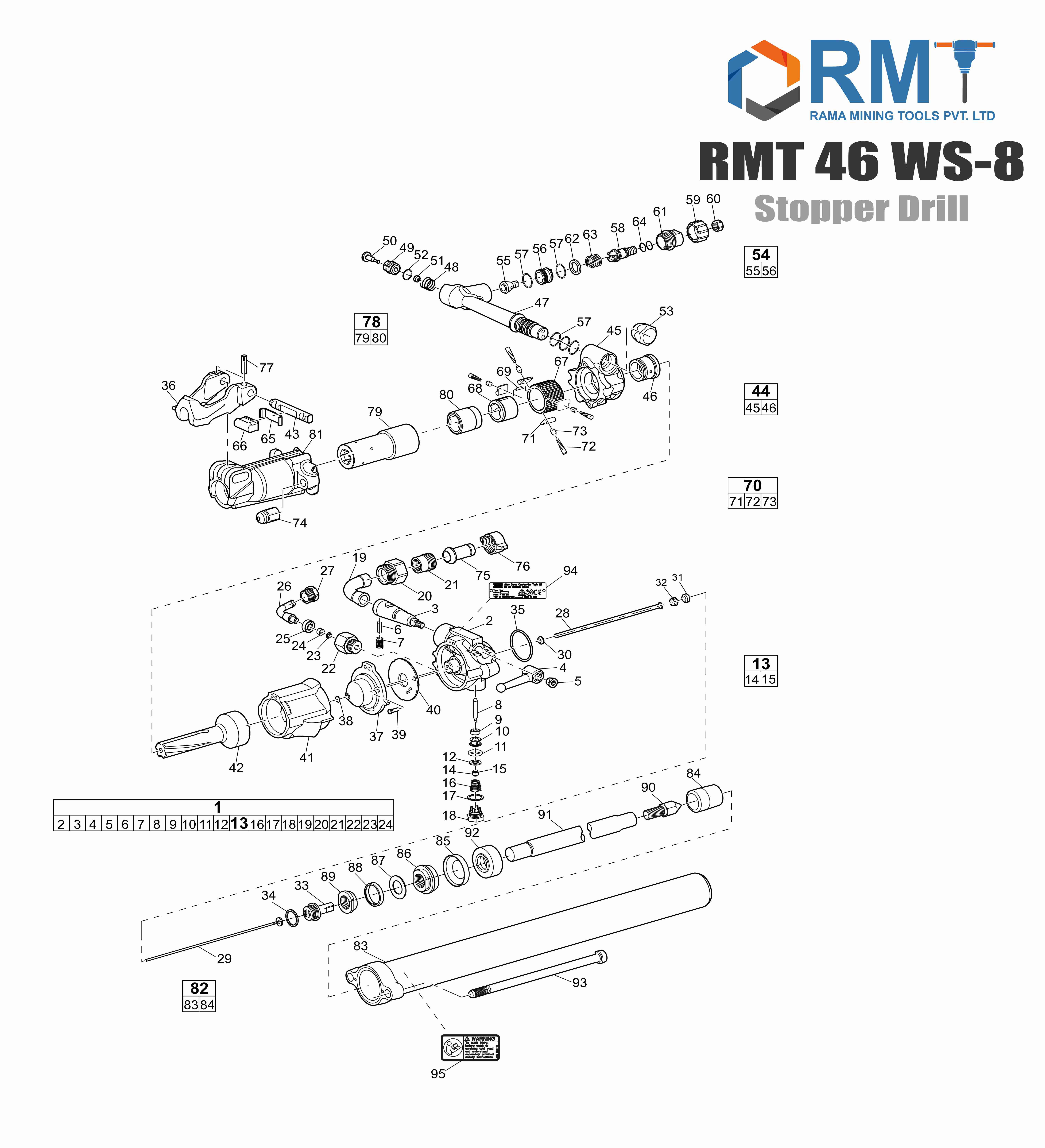 RMT 46 WS-8 - Stopper Drill